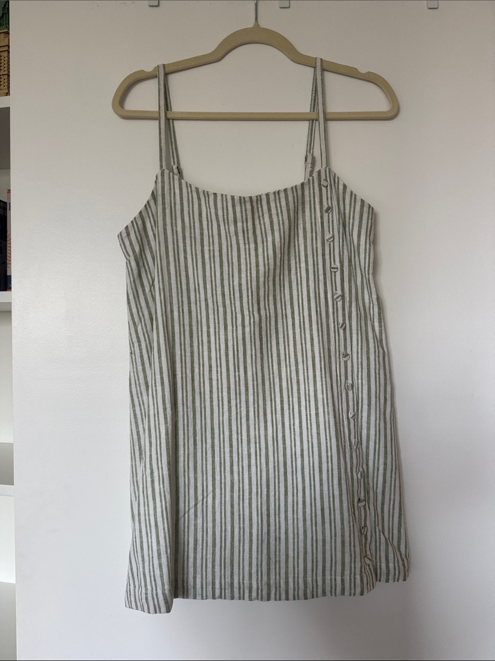 Abercrombie Striped Linen Mini Dress